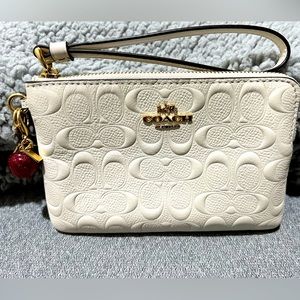 Coach Zip Wristlet